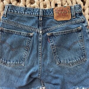 Levi's Blue Denim Shorts
